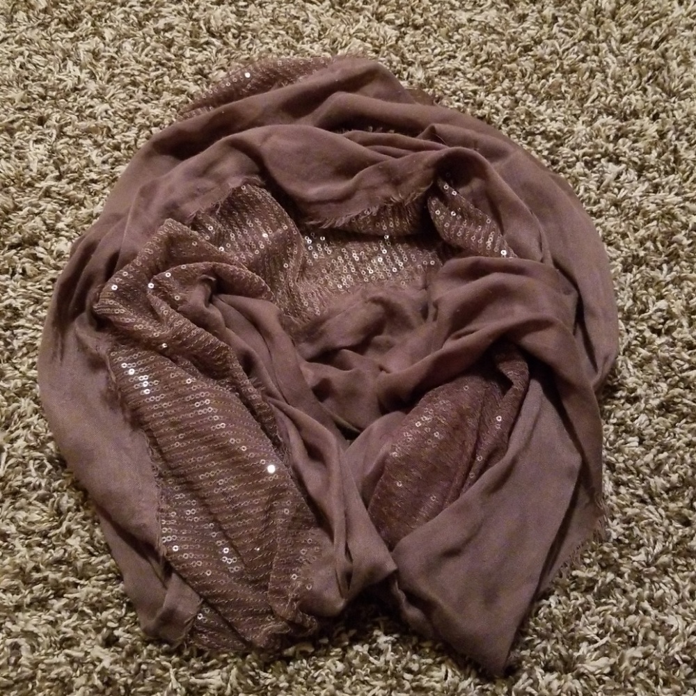 Sparkly infinity scarf